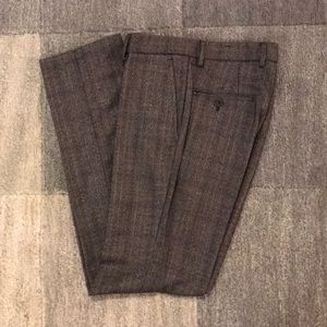 Frank & Oak Plaid Slacks
